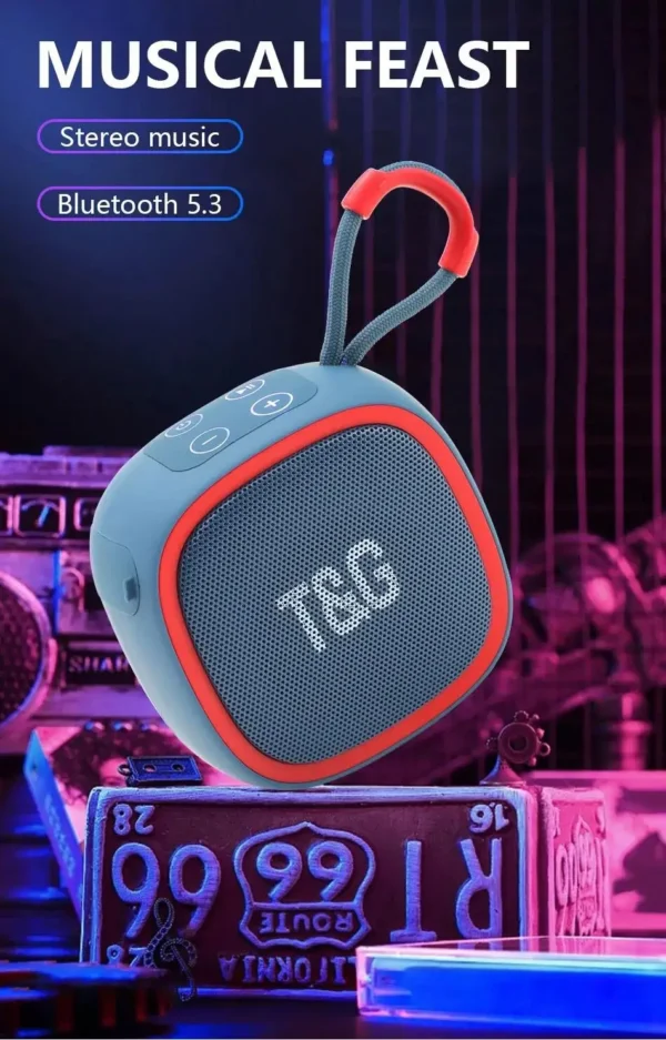 Caixa de Som Bluetooth Portátil TG506 - Compacta, Potente e Versátil - Image 27