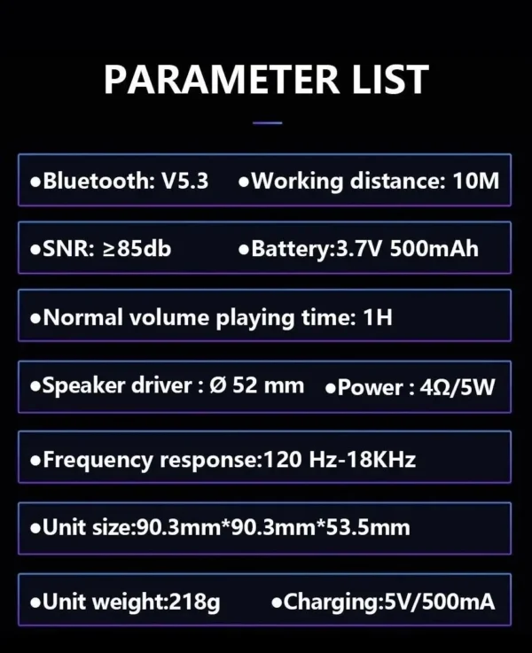 Caixa de Som Bluetooth Portátil TG506 - Compacta, Potente e Versátil - Image 39