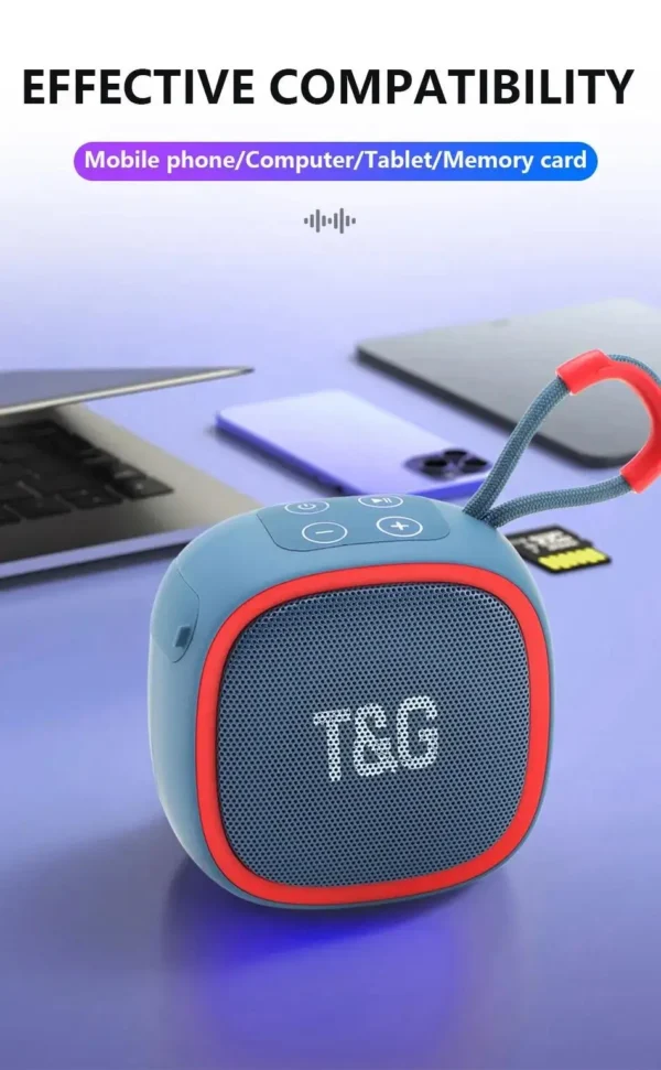 Caixa de Som Bluetooth Portátil TG506 - Compacta, Potente e Versátil - Image 30