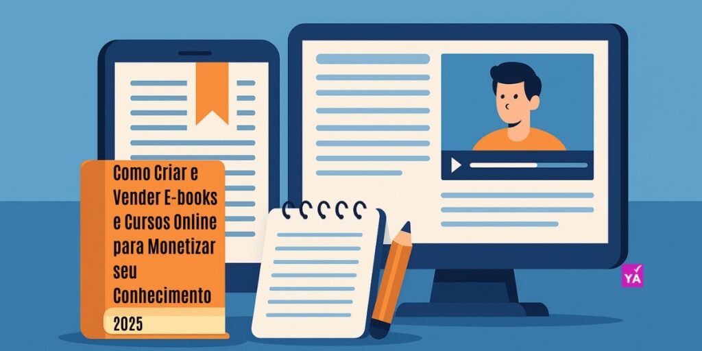 Como Criar e Vender E-books e Cursos Online para Monetizar seu Conhecimento em 2025