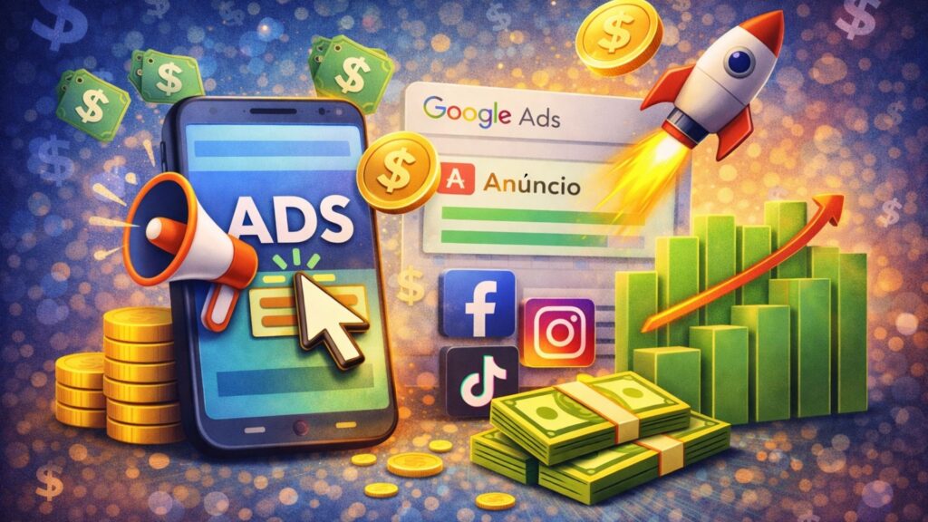 dinheiro investido em marketing digital